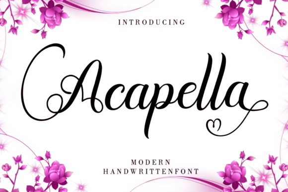 Acapella Font: Elevate Your Brand Identity