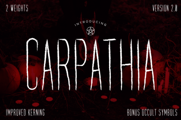 Carpathia Typeface: A Designer’s Guide to Spooky Branding