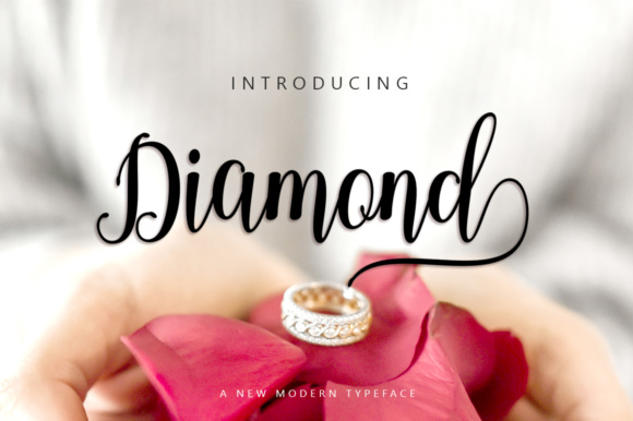 Diamond Font: A Hand-Lettered Typeface for Editorial Design