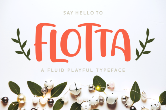 Flotta: A Playful Typeface for Bold Editorial Design