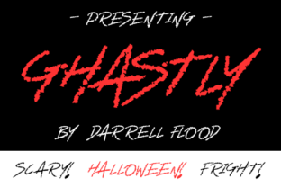 Ghastly Font: A Spooky Typeface for Crafters