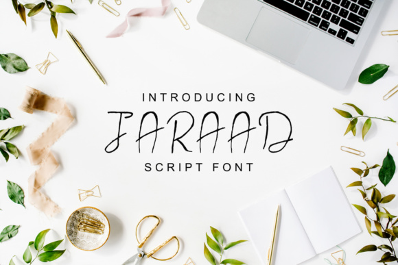 Jaraad Family: A Handwritten Typeface for Modern Web Design