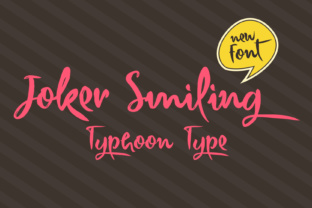 Joker Smiling Typeface for Bold Branding