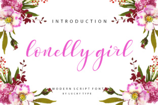 Lonelly Girl Font for Scroll-Stopping Social Media