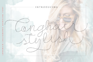 Longhair: A Modern Script Font for Editorial Design