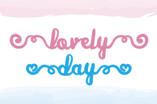Lovely Day Font: A Playful Script for Web Design