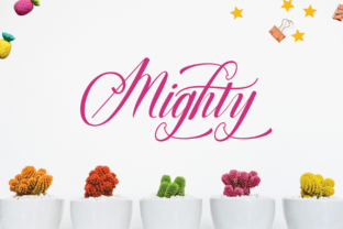Mighty Typeface: Elevating Web Design with Handmade Script