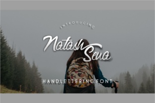 Natash Sena: A Hand-Painted Font for Bold Campaigns