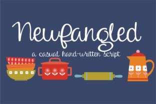 Newfangled Font for Modern Web Design