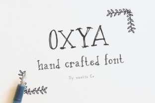 OXYA: The Handwritten Font for Modern Brands