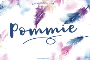 Pommie: A Chic Script Font for Modern Branding