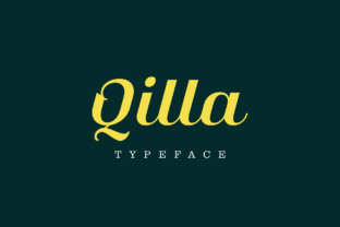 Qilla Font: Elegant Script for Handmade Brands