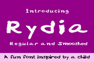Rydia Font: A Playful Typeface for Web Design