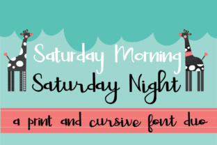 Saturday Duo: A Calm Typeface for Editorial Design