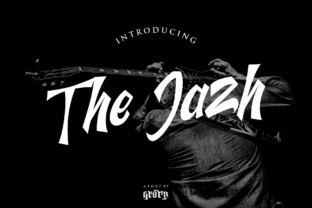 The Jazh: A Modern Script Font for Editorial Design