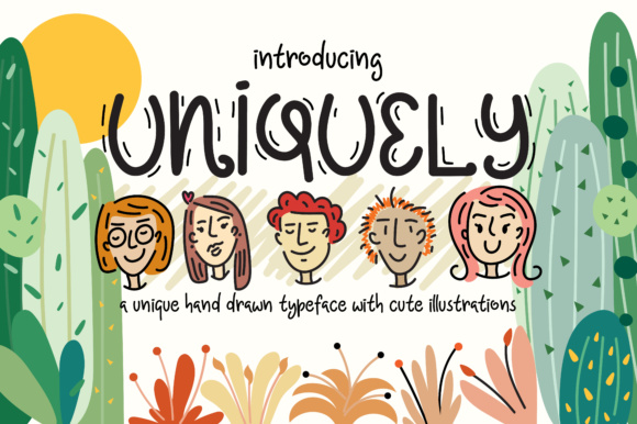 Uniquely: A Handwritten Font for Makers