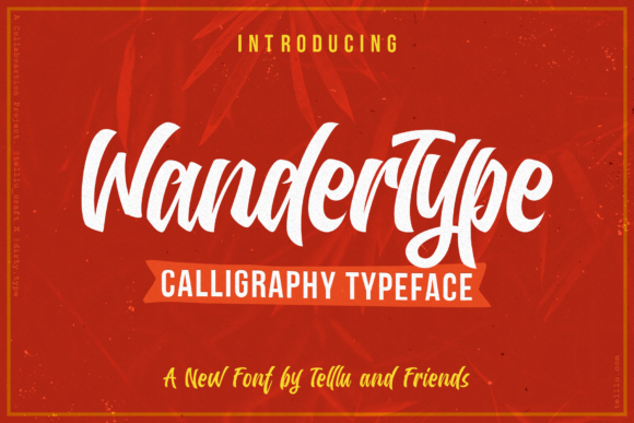 WanderType: A Handcrafted Typeface for Branding