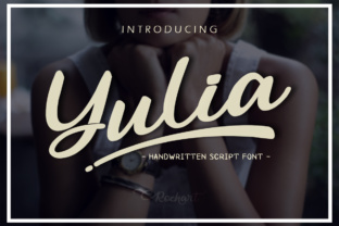 Yulia Typeface for Editorial Design